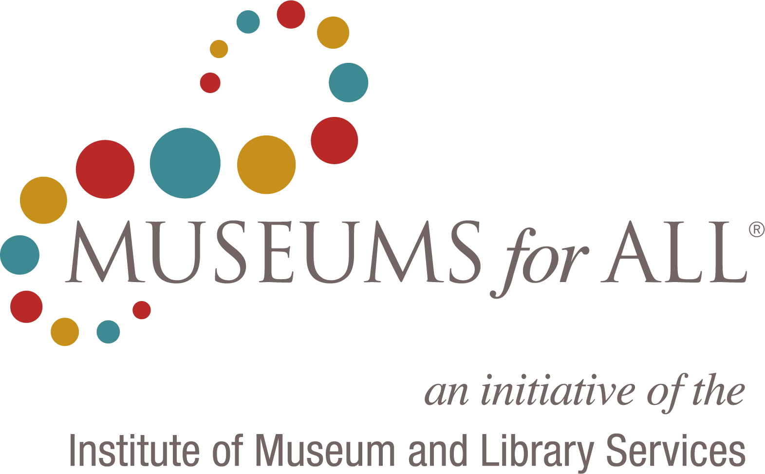 A logo for "Museums for All"