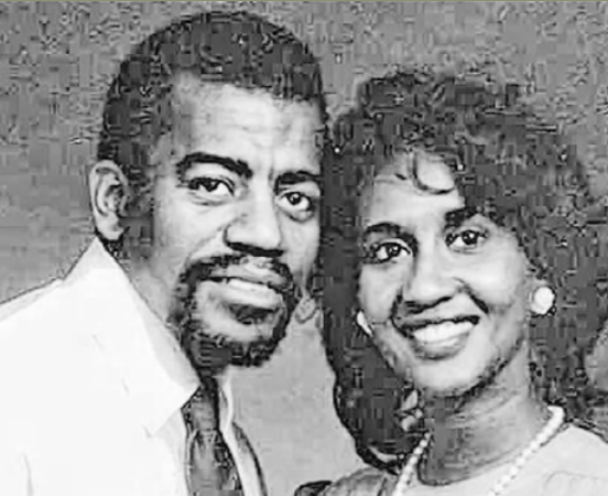 Black and white image of Charles and Chauquita Bailor